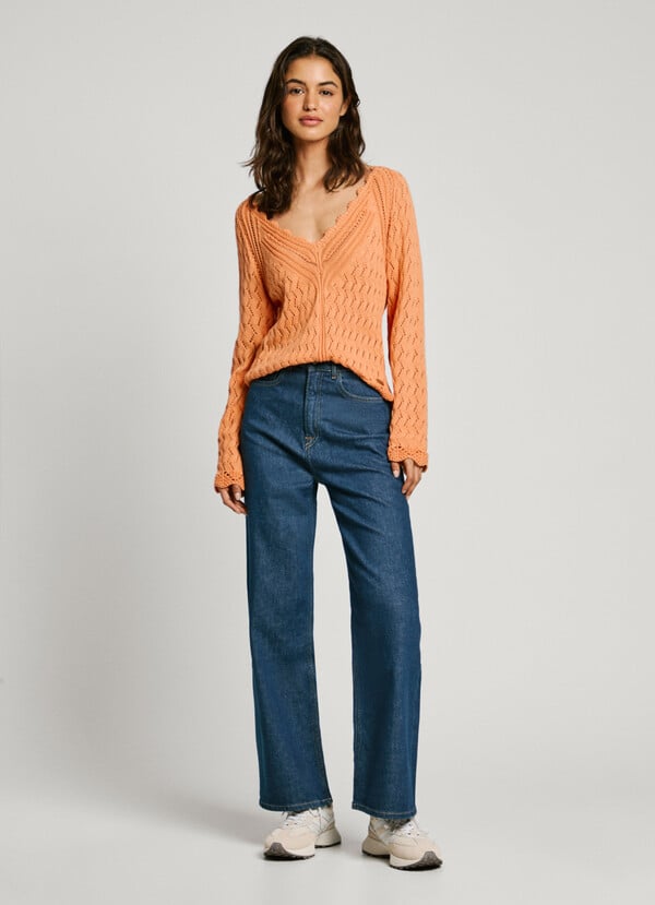 Pepe Jeans jeans fit recto y tiro alto - lexa