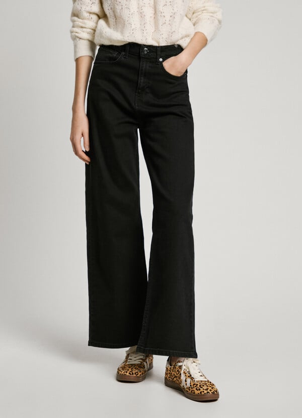 Pepe Jeans Jeans Fit Recto Y Tiro Alto - Lexa