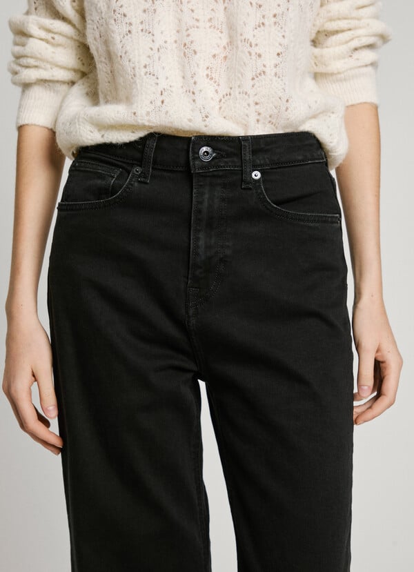 Pepe Jeans Jeans Fit Recto Y Tiro Alto - Lexa