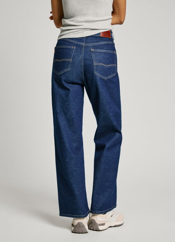 Pepe Jeans Jeans Fit Recto Y Tiro Alto - Lexa