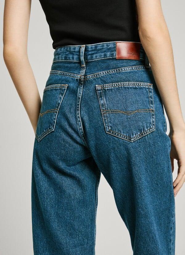 Pepe Jeans Jeans Fit Recto Y Tiro Alto - Robyn