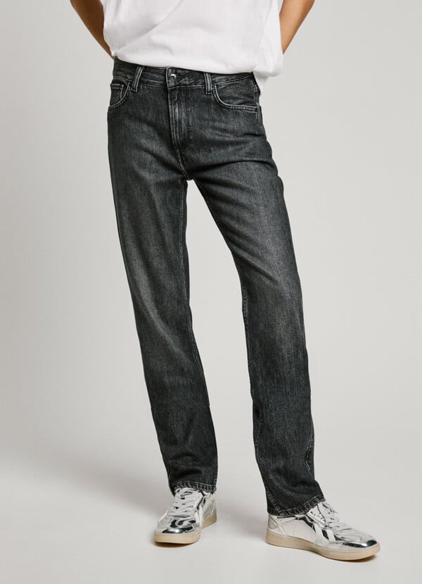 Pepe Jeans Jeans Fit Recto Y Tiro Medio - Mary
