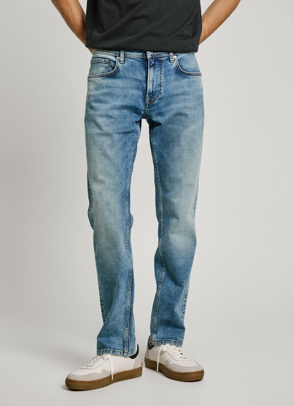 Pepe Jeans Jeans Fit Recto Y Tiro Regular - Cash