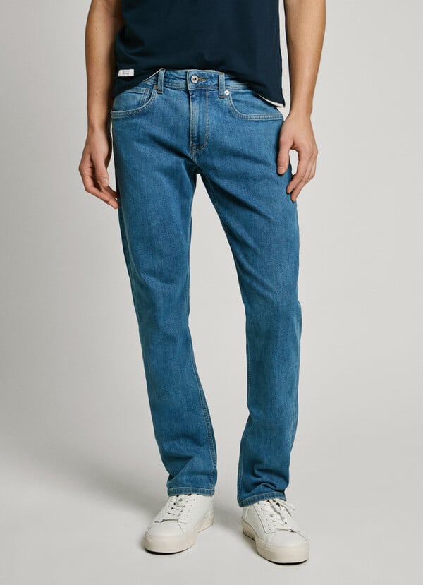 Pepe Jeans Jeans Fit Recto Y Tiro Regular - Cash