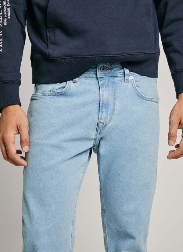 Pepe Jeans Jeans Fit Recto Y Tiro Regular - Cash