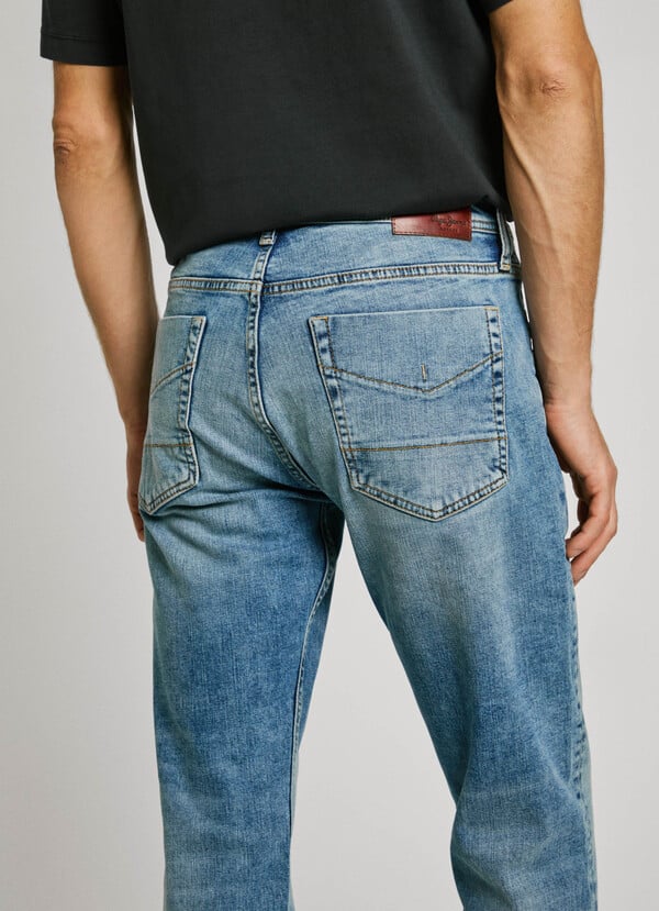 Pepe Jeans Jeans Fit Recto Y Tiro Regular - Cash