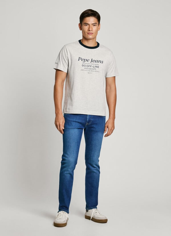 Pepe Jeans Jeans Fit Recto Y Tiro Regular - Cash