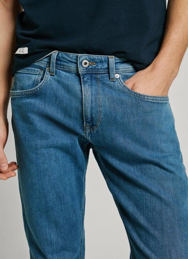 Pepe Jeans Jeans Fit Recto Y Tiro Regular - Cash