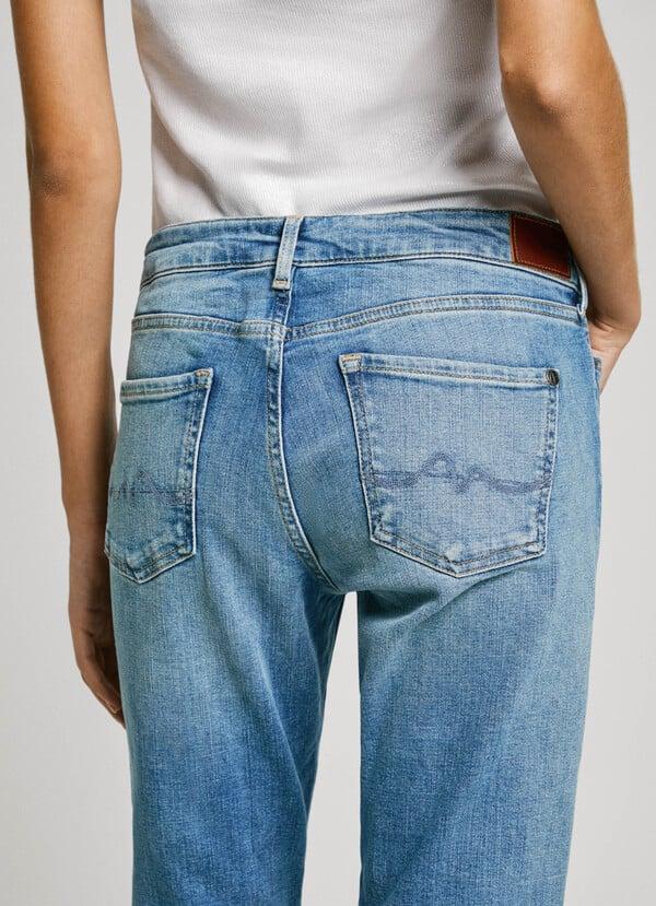 Pepe Jeans Jeans Fit Regular Y Tiro Medio - Jolie