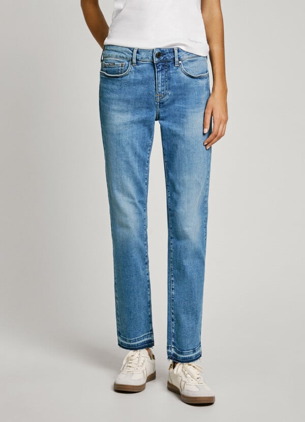 Pepe Jeans Jeans Fit Regular Y Tiro Medio - Jolie