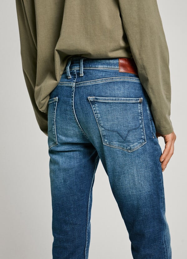 Pepe Jeans Jeans Fit Skinny Y Tiro Bajo - Finsbury