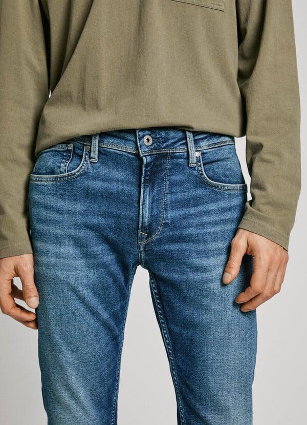 Pepe Jeans Jeans Fit Skinny Y Tiro Bajo - Finsbury