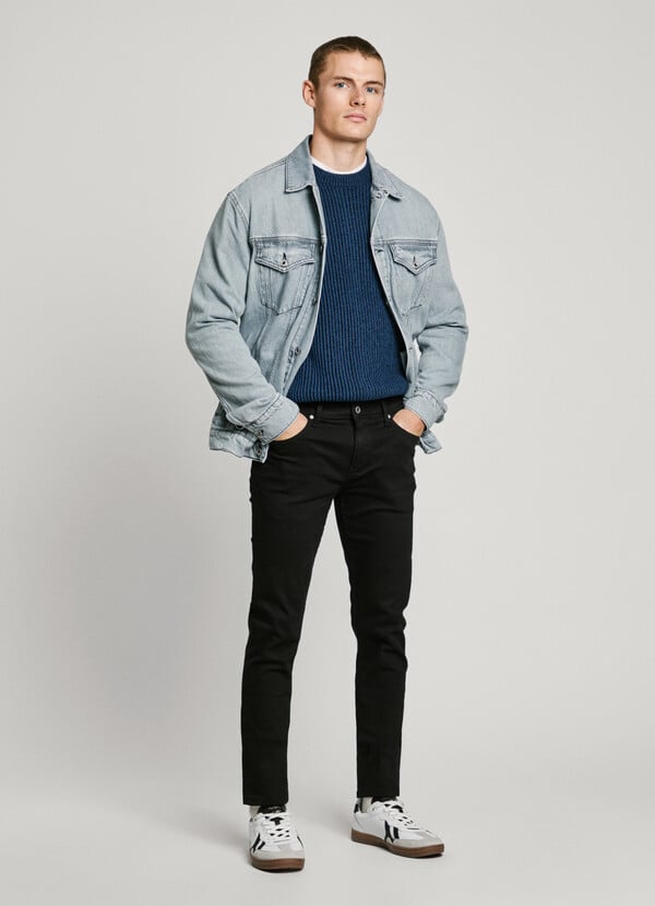Pepe Jeans jeans fit skinny y tiro bajo - finsbury