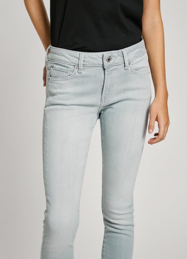 Pepe Jeans Jeans Fit Skinny Y Tiro Bajo - Soho