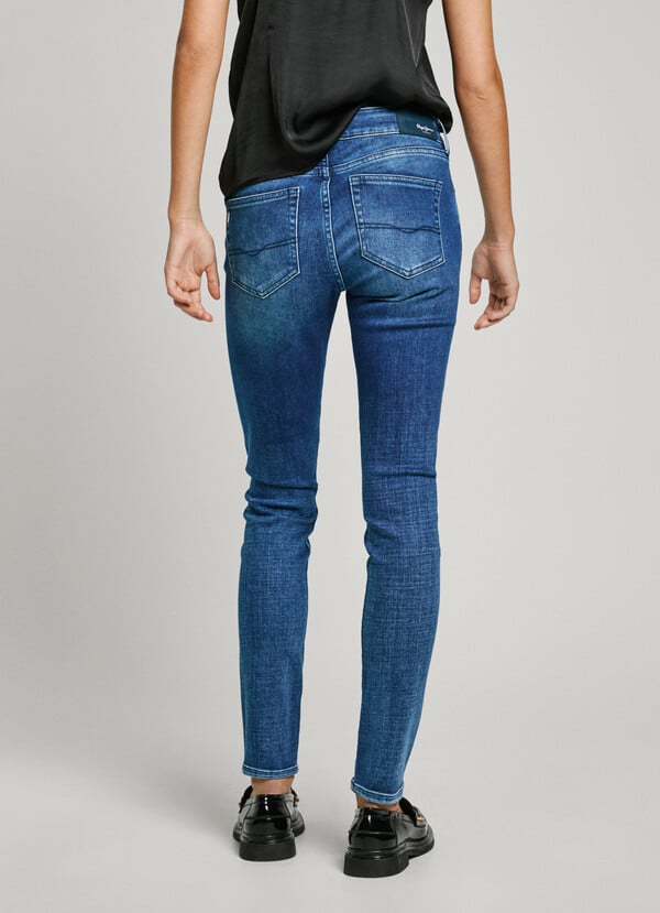 Pepe Jeans Jeans Fit Skinny Y Tiro Bajo - Soho