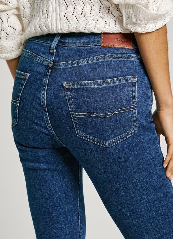Pepe Jeans Jeans Fit Skinny Y Tiro Medio - Regent