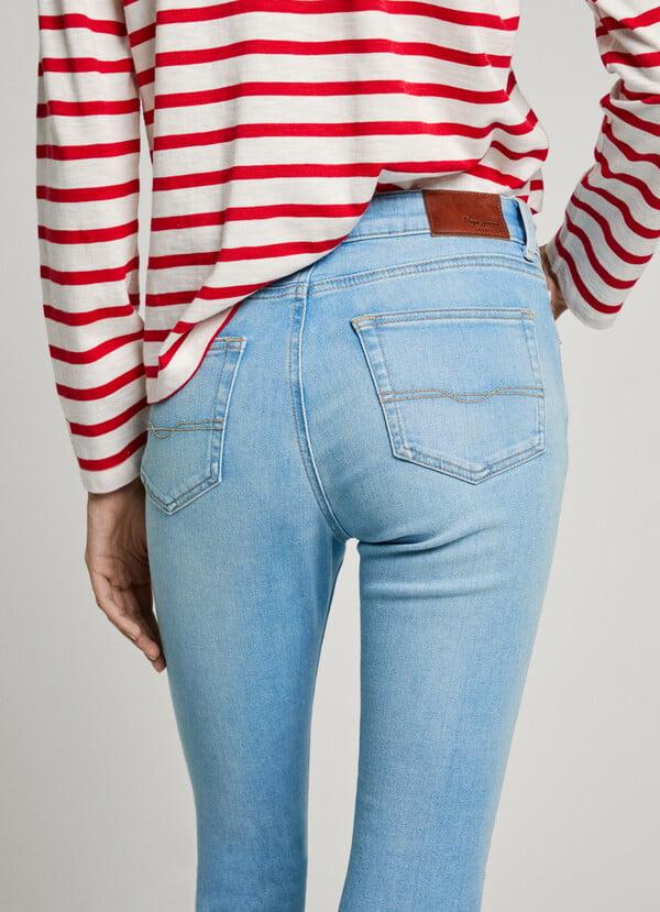 Pepe Jeans Jeans Fit Skinny Y Tiro Medio - Regent
