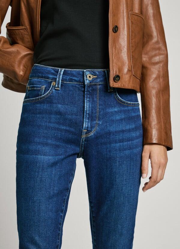 Pepe Jeans Jeans Fit Skinny Y Tiro Medio - Regent