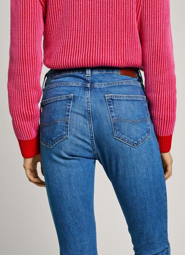 Pepe Jeans Jeans Fit Skinny Y Tiro Medio - Regent
