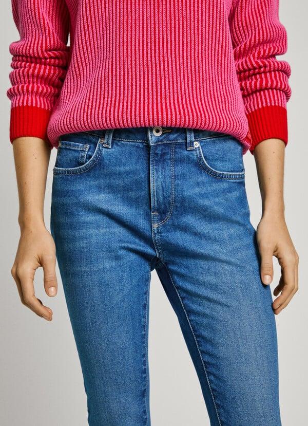 Pepe Jeans Jeans Fit Skinny Y Tiro Medio - Regent