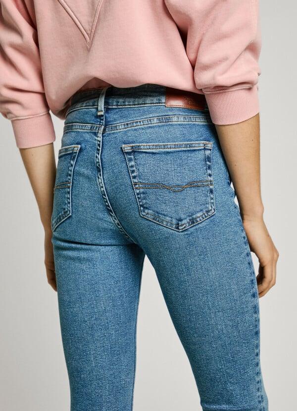 Pepe Jeans Jeans Fit Skinny Y Tiro Medio - Regent