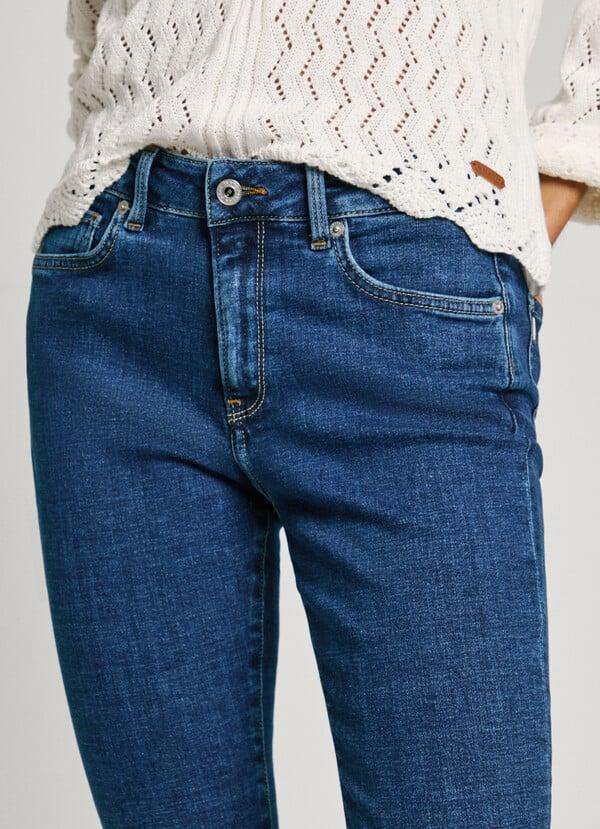 Pepe Jeans Jeans Fit Skinny Y Tiro Medio - Regent