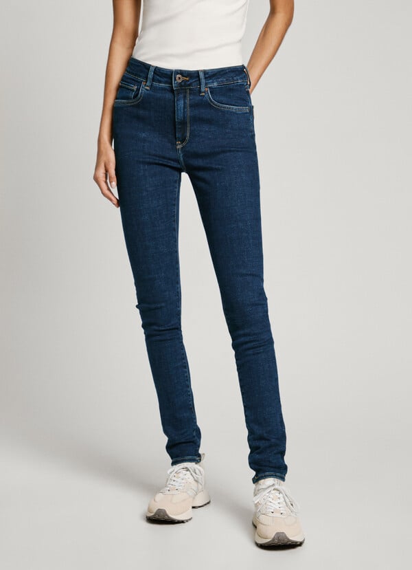 Pepe Jeans Jeans Fit Skinny Y Tiro Medio - Regent