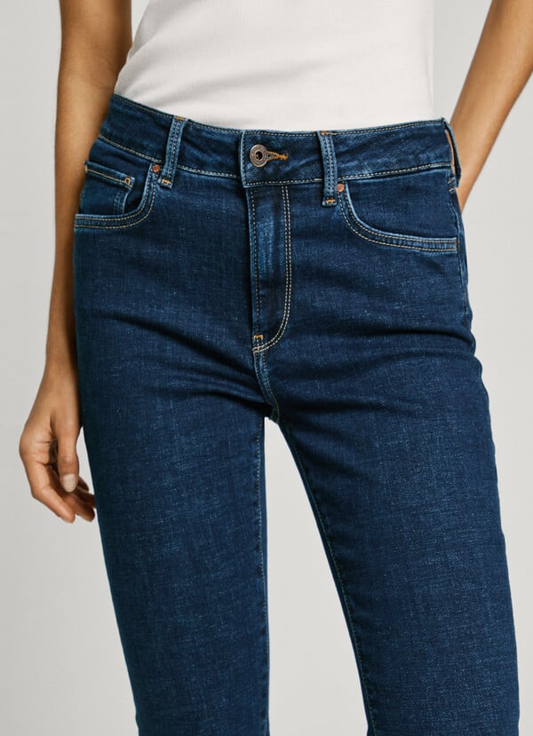 Pepe Jeans Jeans Fit Skinny Y Tiro Medio - Regent