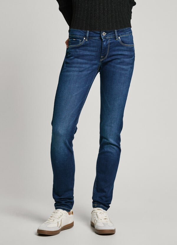 Pepe Jeans Jeans Fit Skinny Y Tiro Medio - Soho