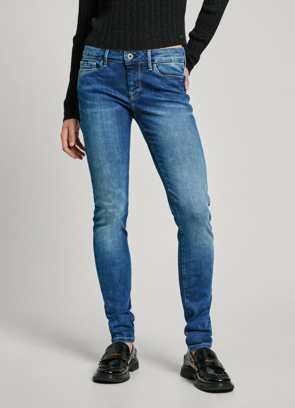 Pepe Jeans Jeans Fit Skinny Y Tiro Medio - Soho