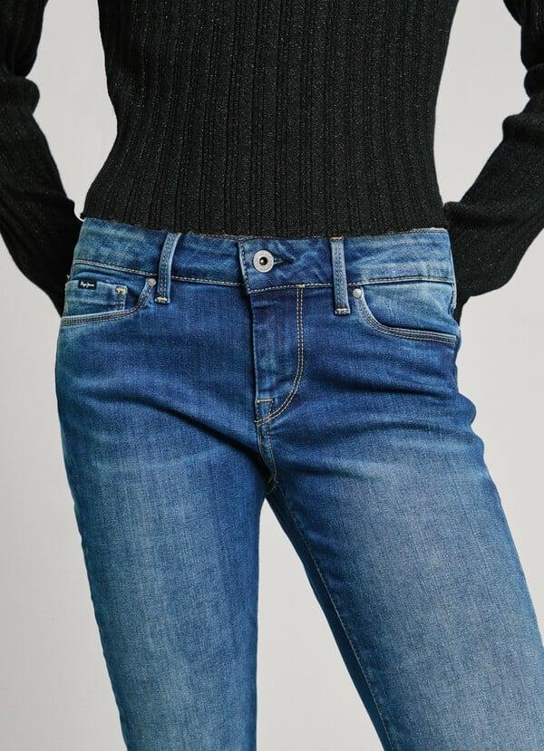 Pepe Jeans Jeans Fit Skinny Y Tiro Medio - Soho