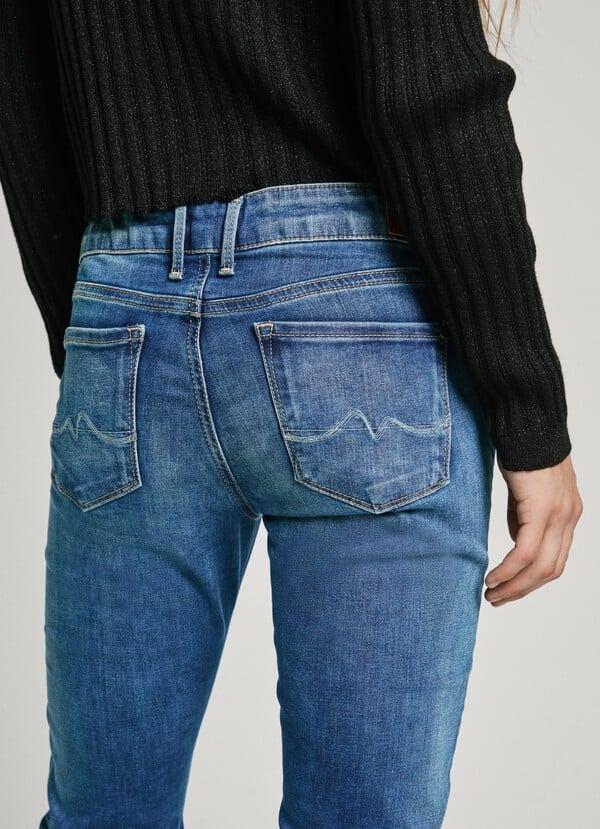 Pepe Jeans Jeans Fit Skinny Y Tiro Medio - Soho