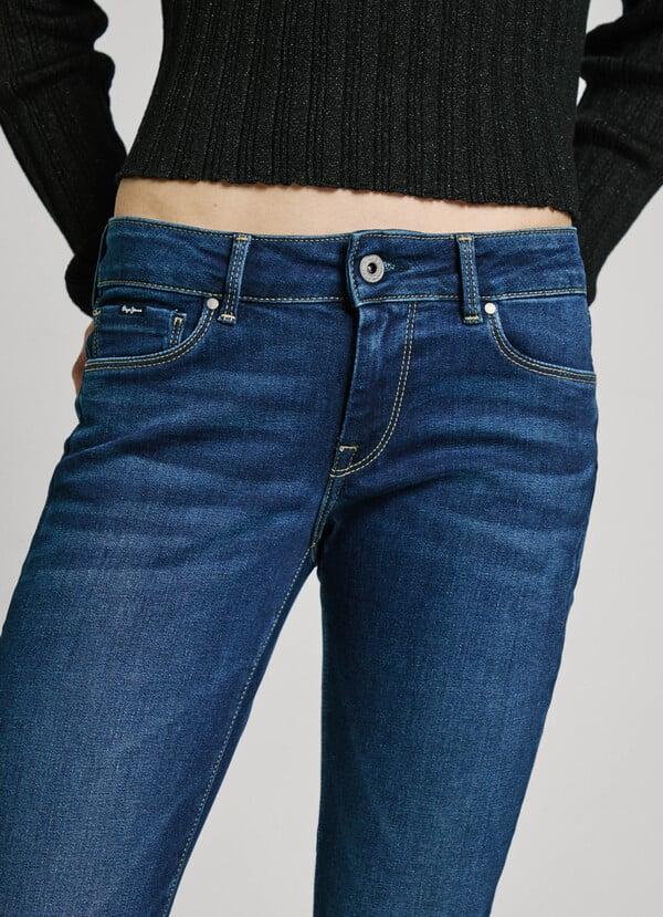Pepe Jeans Jeans Fit Skinny Y Tiro Medio - Soho