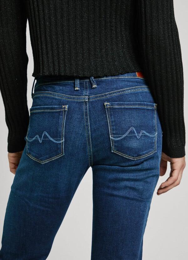 Pepe Jeans Jeans Fit Skinny Y Tiro Medio - Soho