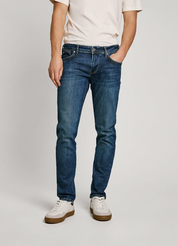 Pepe Jeans Jeans Fit Slim Y Tiro Bajo - Hatch