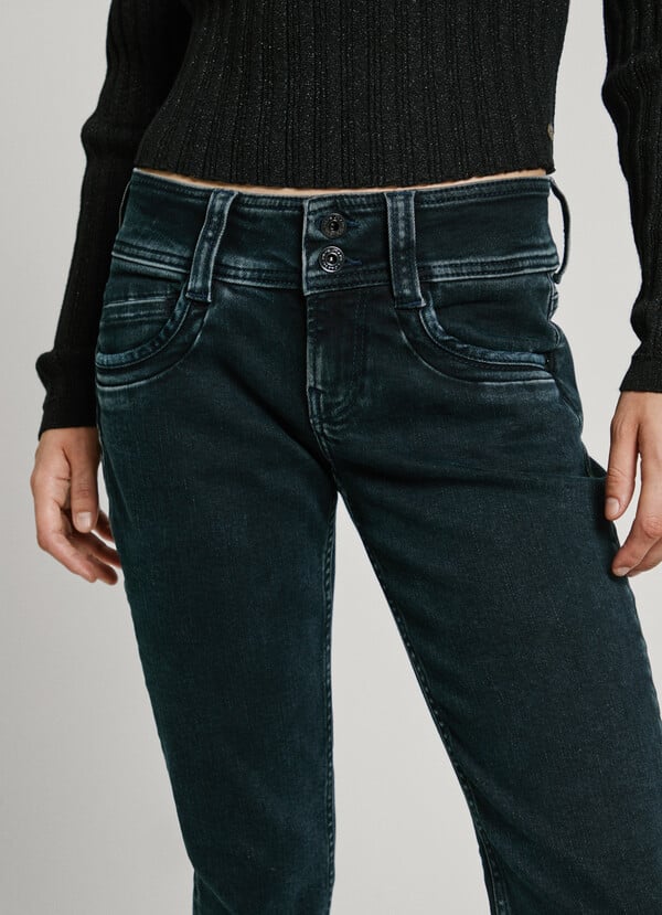 Pepe Jeans Jeans Fit Slim Y Tiro Medio - Gen