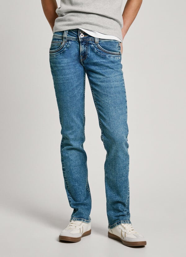 Pepe Jeans Jeans Fit Slim Y Tiro Medio - Gen