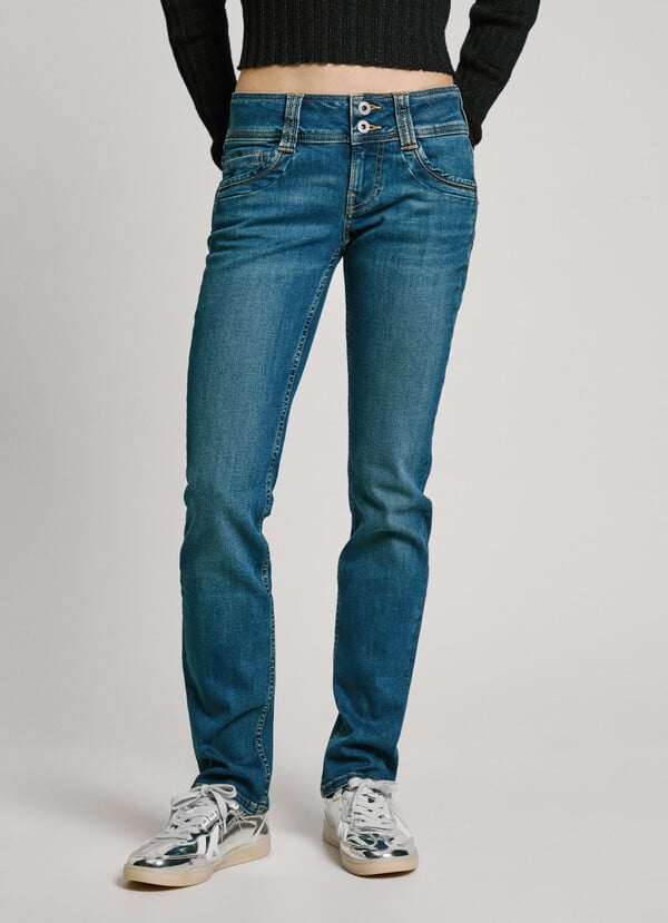 Pepe Jeans Jeans Fit Slim Y Tiro Medio - Gen