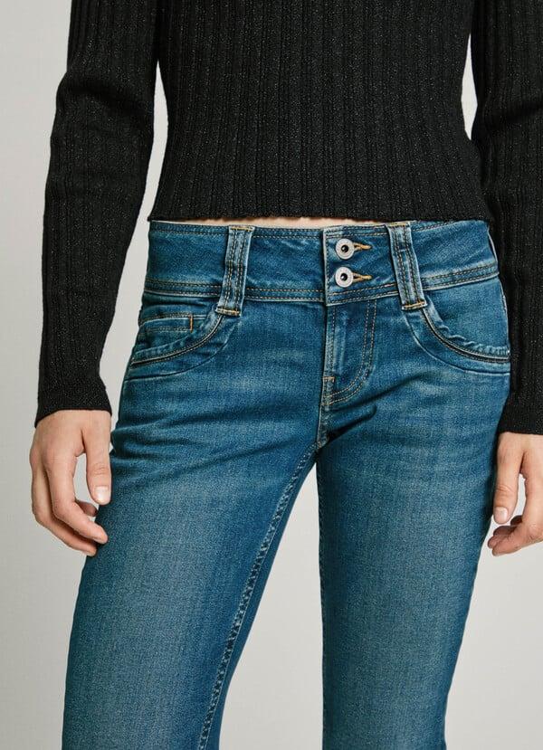 Pepe Jeans Jeans Fit Slim Y Tiro Medio - Gen