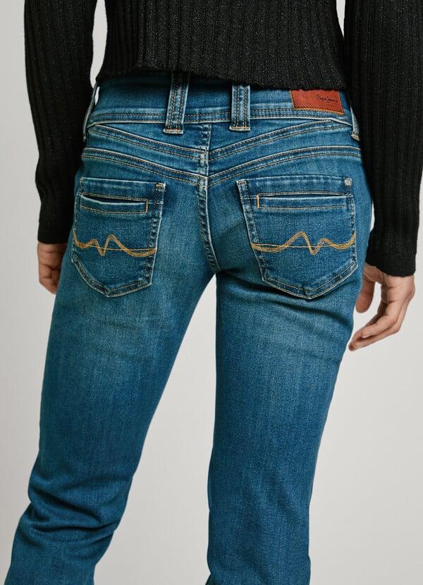 Pepe Jeans Jeans Fit Slim Y Tiro Medio - Gen
