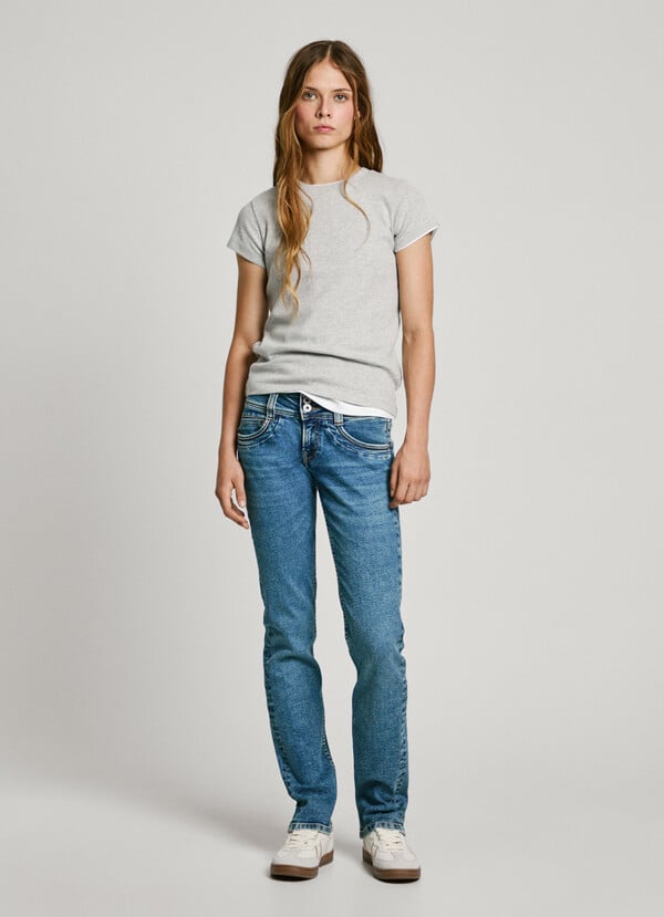 Pepe Jeans jeans fit slim y tiro medio - gen