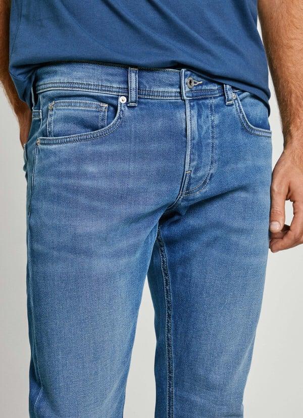 Pepe Jeans Jeans Fit Slim Y Tiro Regular - Track