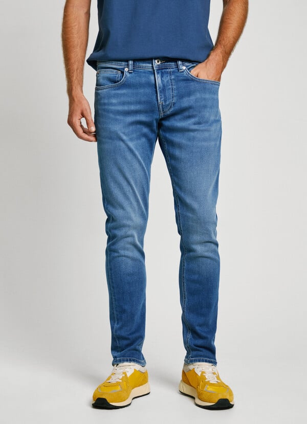 Pepe Jeans Jeans Fit Slim Y Tiro Regular - Track