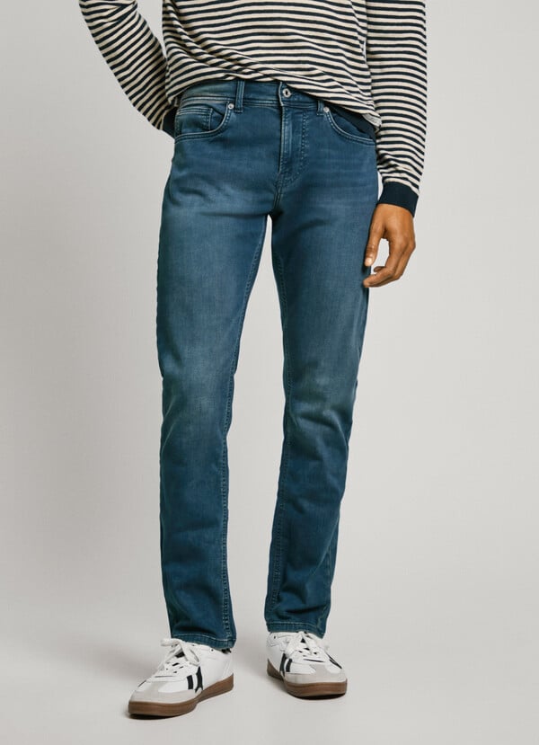 Pepe Jeans Jeans Fit Slim Y Tiro Regular - Track
