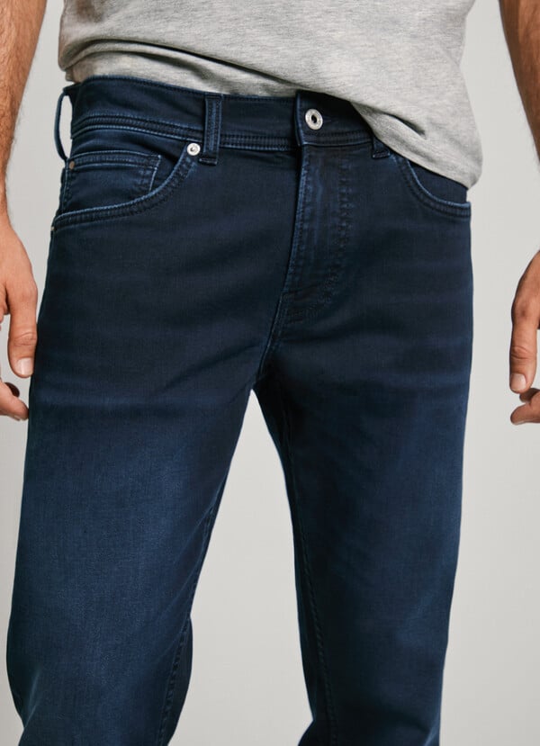 Pepe Jeans Jeans Fit Slim Y Tiro Regular - Track