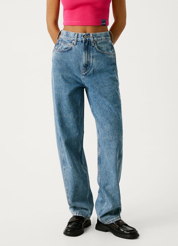 Pepe Jeans Jeans Fit Straight Y Tiro Alto