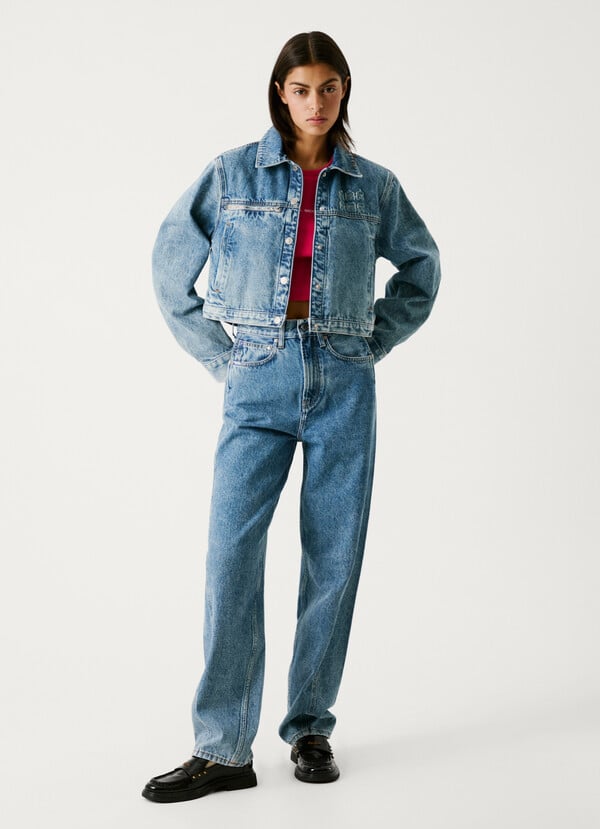 Pepe Jeans jeans fit straight y tiro alto