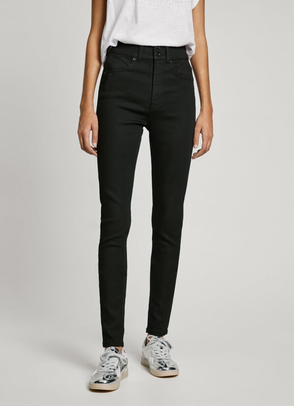 Pepe Jeans Jeans Fit Super Skinny Y Tiro Alto