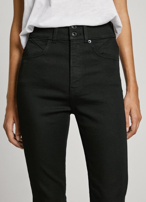 Pepe Jeans Jeans Fit Super Skinny Y Tiro Alto