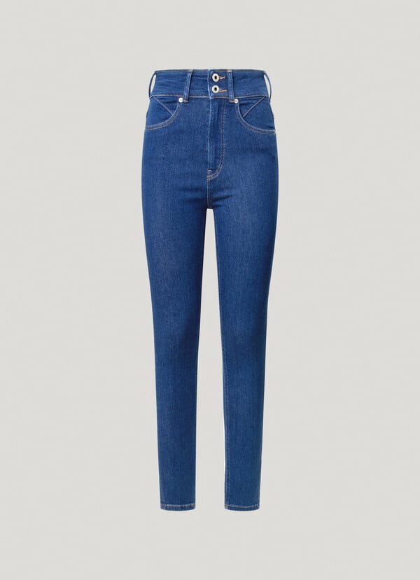 Pepe Jeans Jeans Fit Super Skinny Y Tiro Alto